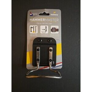 HammerMaster | Hammer Holder Loop - Clip-On Tool Belt Holster Holds Hammers, +